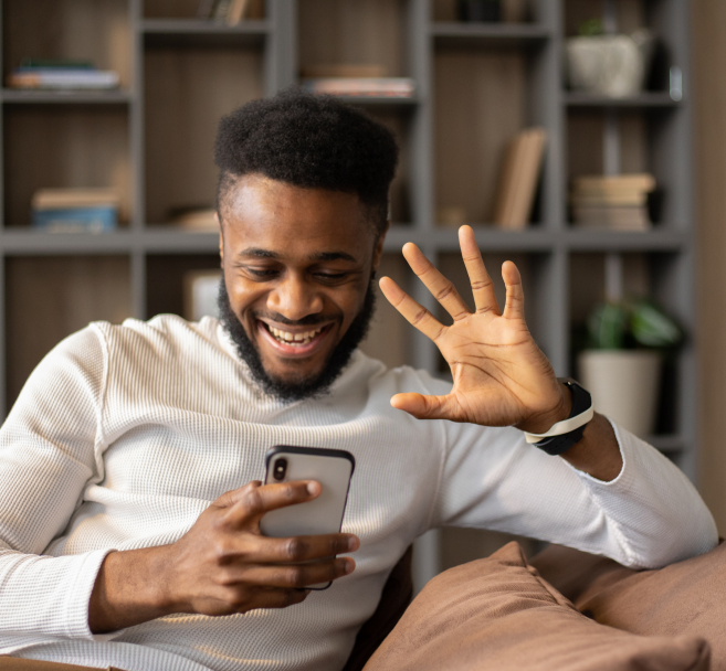 Utilisateur ChafriPay payant un fournisseur chinois